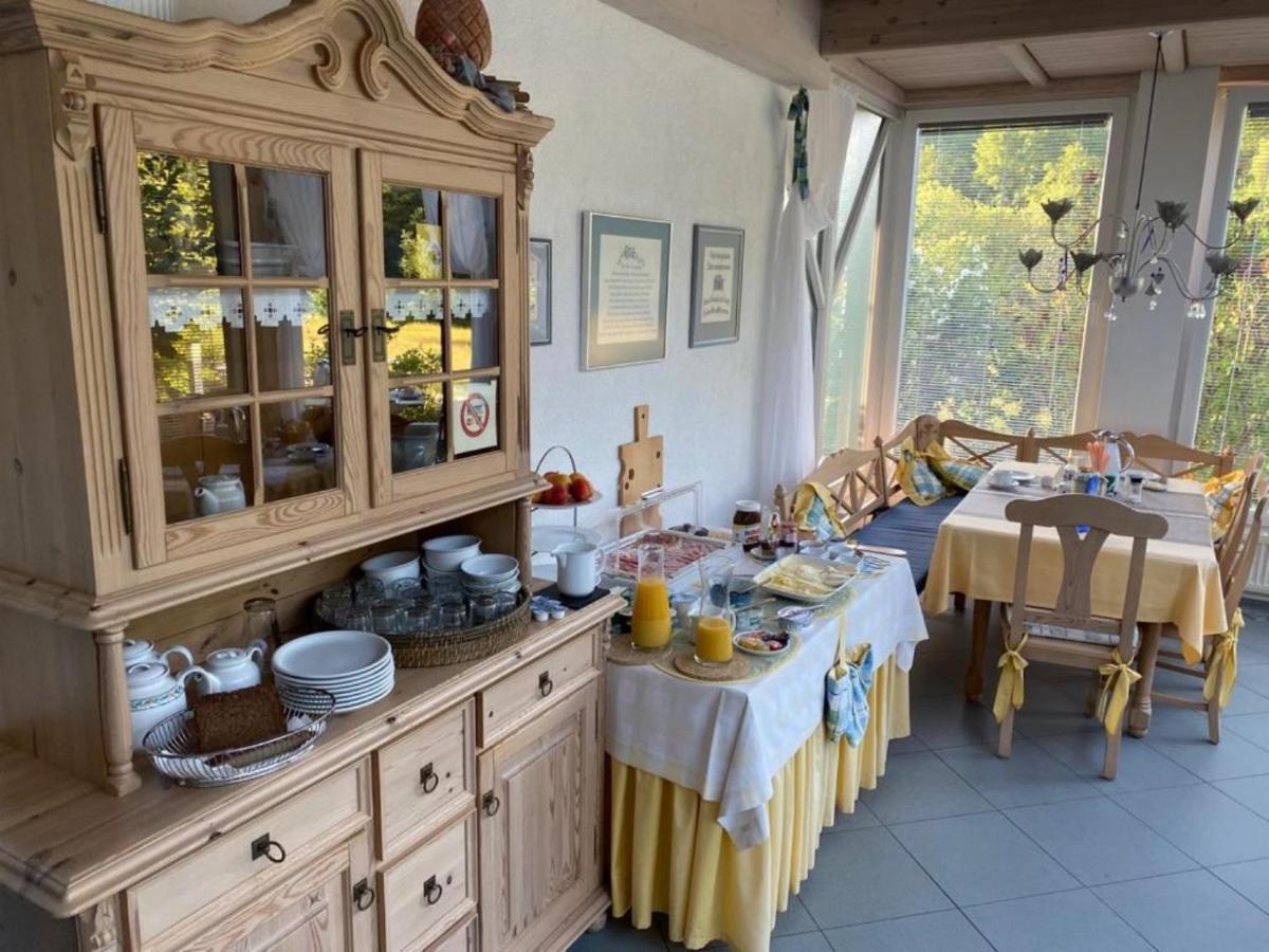 Pension-Ferienwohnung Liesbachtal Direkt Am Waldrand Bayerische Rhoen Schönau an der Brend Kültér fotó