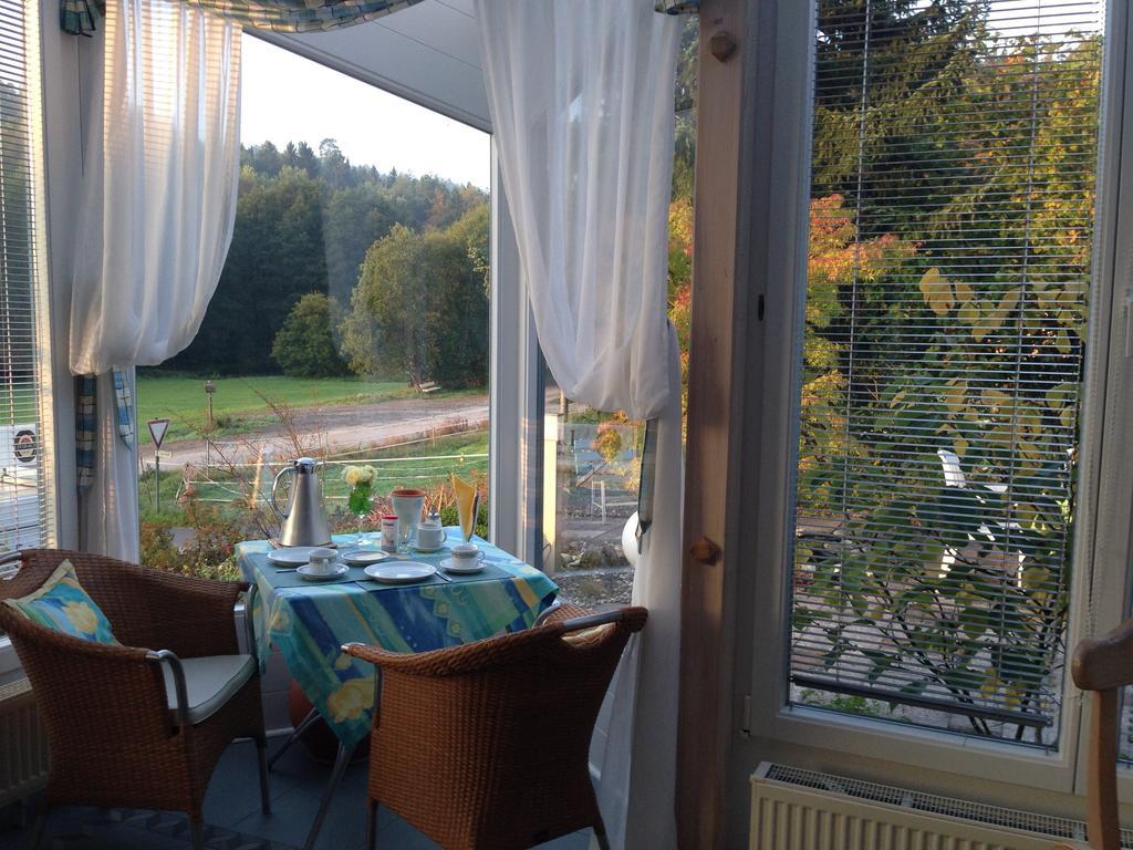 Pension-Ferienwohnung Liesbachtal Direkt Am Waldrand Bayerische Rhoen Schönau an der Brend Kültér fotó