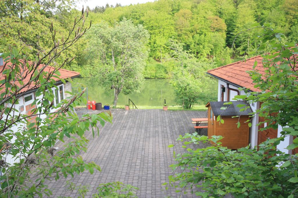 Pension-Ferienwohnung Liesbachtal Direkt Am Waldrand Bayerische Rhoen Schönau an der Brend Kültér fotó