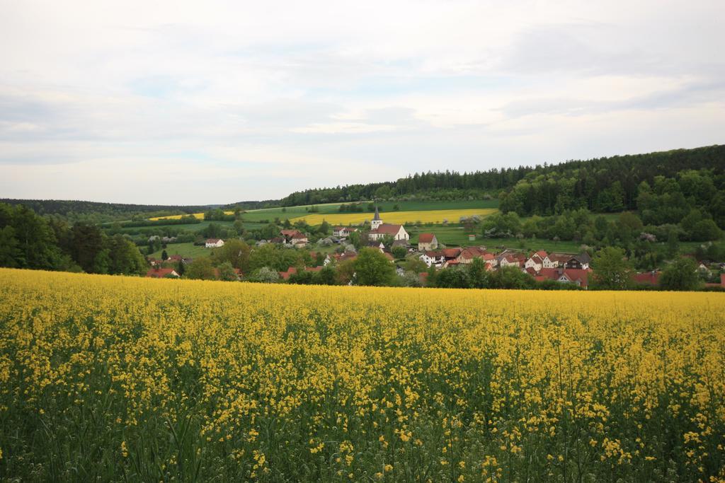 Pension-Ferienwohnung Liesbachtal Direkt Am Waldrand Bayerische Rhoen Schönau an der Brend Kültér fotó